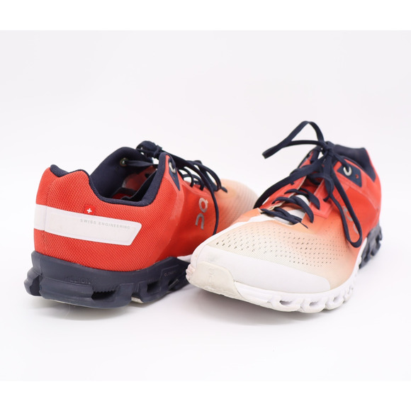 On Cloudflow 3.0 Rust Eclipse Mens Size 10.5 White Red Running Shoes Sneakers main image 6